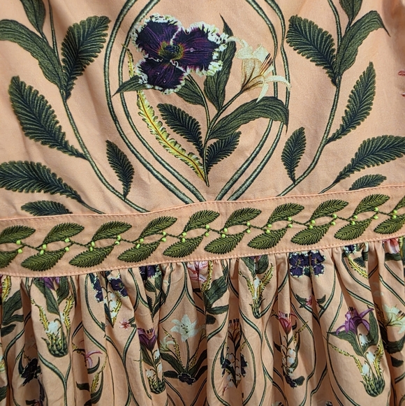 Big Sale! AGUA BY AGUA BENDITA Alga Pacifico Midi Dress - Picture 8 of 12